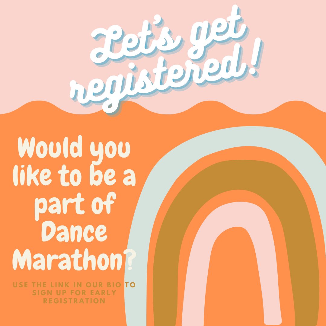 UIndyDM's tweet image. Early registration is open! Use the link in our bio to join our team and make a difference with Dance Marathon!