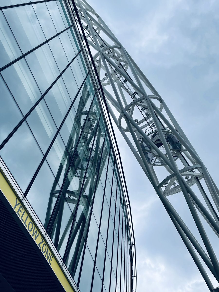Wembley Arch. A different view. 
#WembleyArch #WembleyPark #Photography