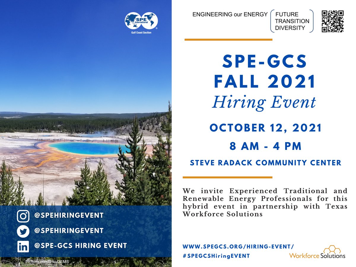 SPE-GCS Hiring Event tweet media