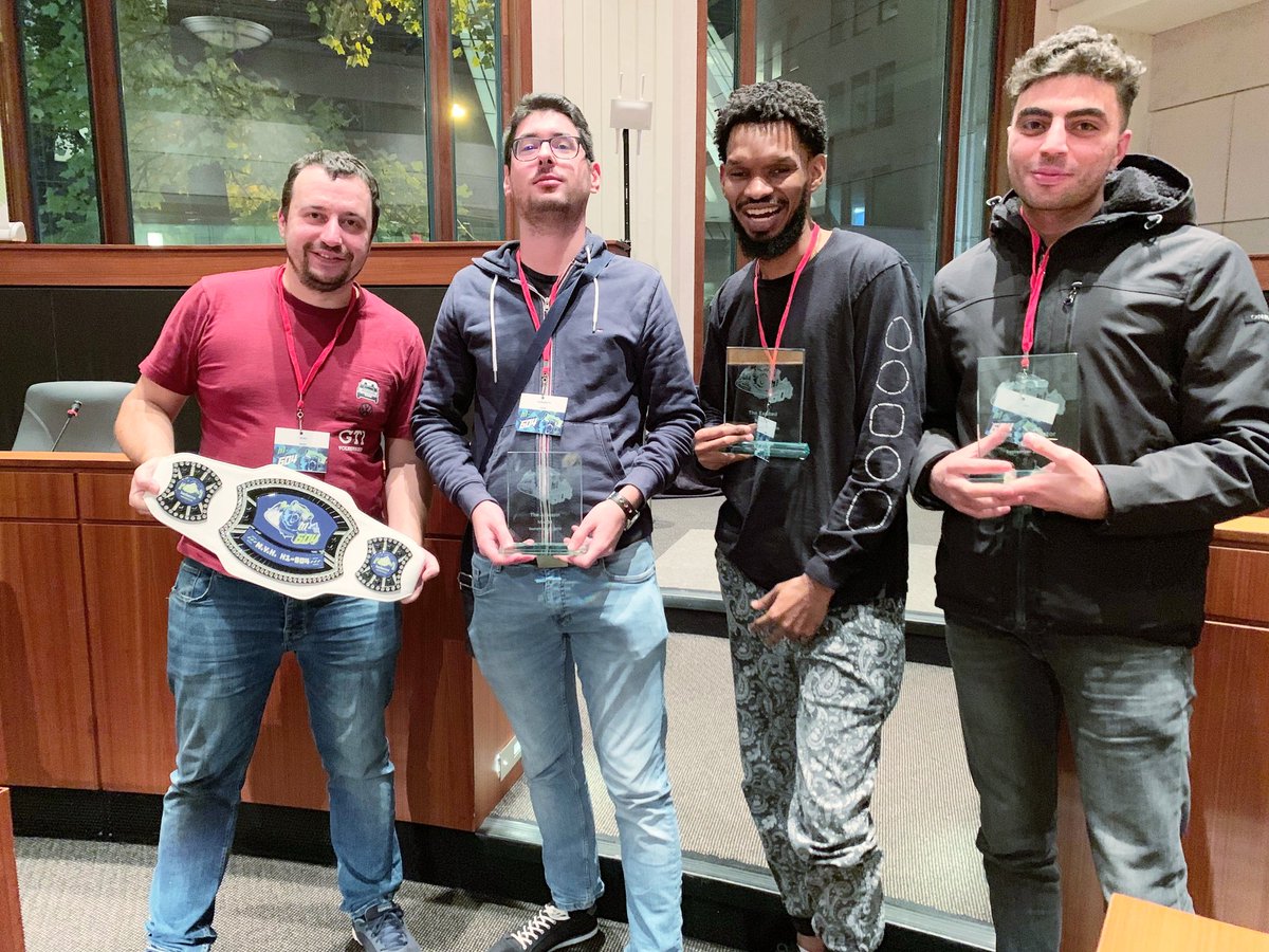 Youssef Sammouda (sam0) (@samm0uda) on Twitter photo Found this picture from 2019 during h1-604 with the entire YES team. Rocked it back then, still do! <a href="/phwd_/">Philippe Harewood</a> <a href="/JosipFranjkovic/">Josip Franjković</a> <a href="/vulnano/">Dzmitry Lukyanenko</a> Found this picture from 2019 during h1-604 with the entire YES team. Rocked it back then, still do! <a href="/phwd_/">Philippe Harewood</a> <a href="/JosipFranjkovic/">Josip Franjković</a> <a href="/vulnano/">Dzmitry Lukyanenko</a>