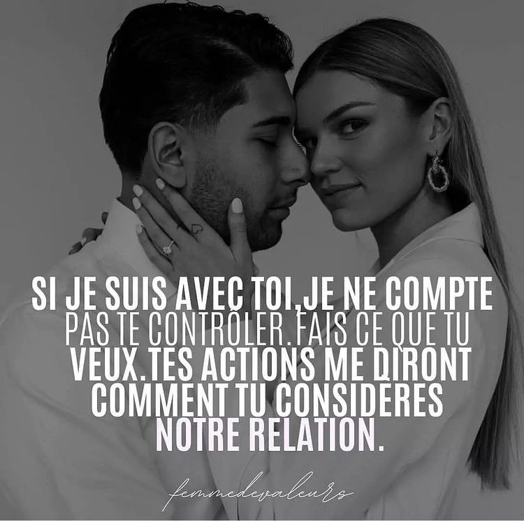 femmesdevaleurs's tweet image. Si je suis avec toi, je ne compte pas te contrôler. Fais ce que tu veux. Tes actions me diront comment tu considères notre relation. 💎 

#femmedevaleurs
#femmedevaleurscitations
#citationFV