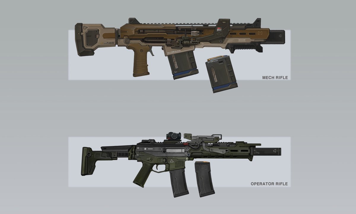 Mechvermi's tweet image. FBI HRT mech concept