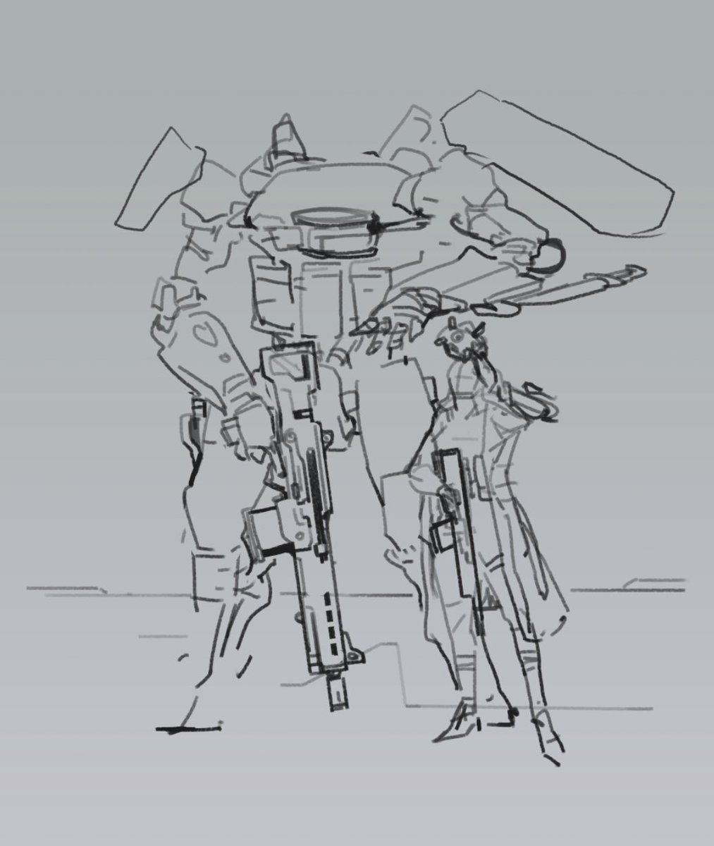 Mechvermi's tweet image. FBI HRT mech concept