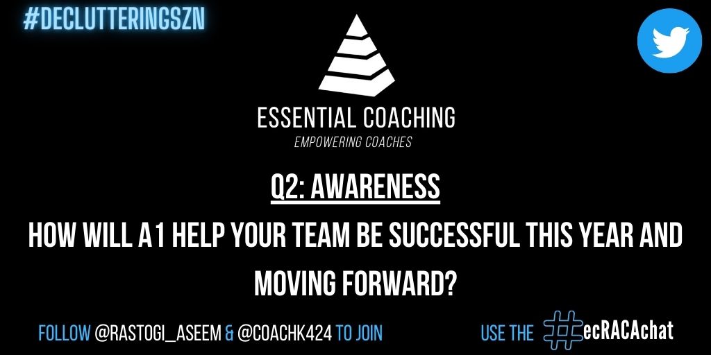coachk424's tweet image. Q2: Awareness

Keeping in mind A1 and the importance of recruiting the right way (see #HumanComponent Wheel) - Q2 should be one of the highest yield things you can do in your program.

Share how. 

Use A2 &amp;amp; #ecRACAchat in your answers.