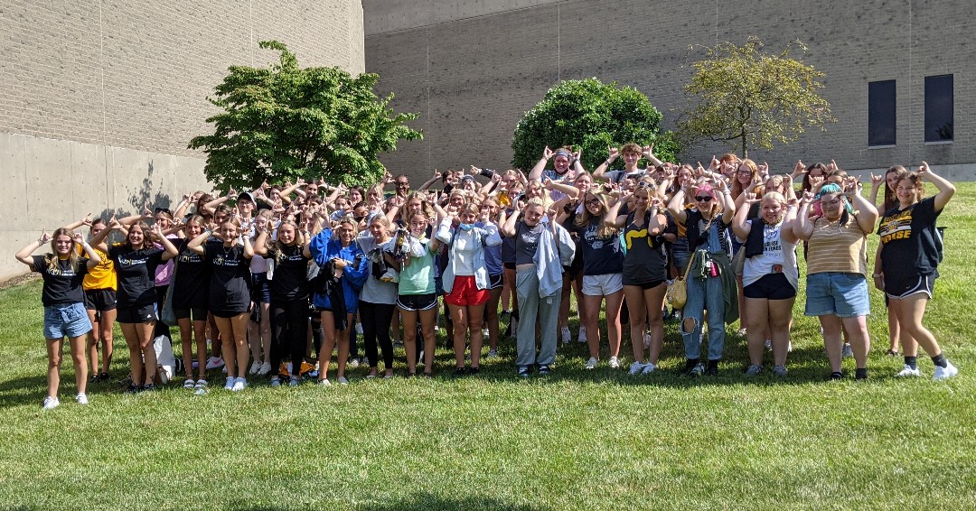 nkucoe's tweet photo. Happy first week of classes! Check out our new class of future educators ‘Norse-ing Up’ at Convocation last week. Thanks to our panelists for sharing your tips and wisdom. https://t.co/cZVJO52a8T