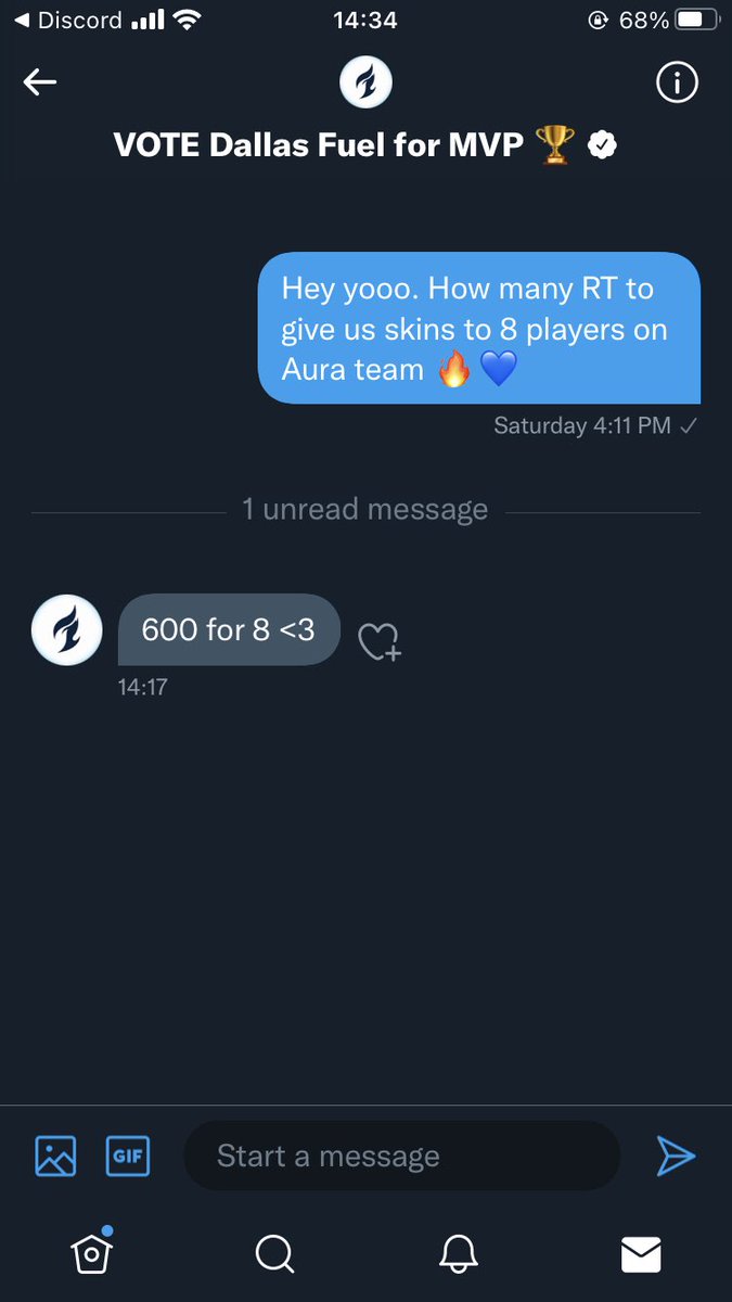 Ey yoooo!!
Rt please 
<a href="/DallasFuel/">Dallas Fuel</a> 👉🏻👈🏻💙