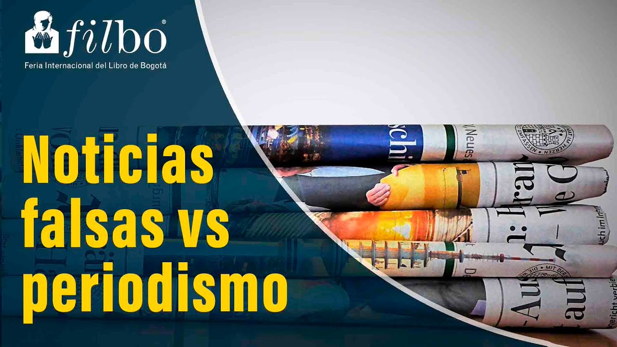 etica's tweet photo. #Desinformación organizada: un problema sobre el que se debatió en la Feria del Libro de Bogotá 👉 https://t.co/wNvk4HVLGn 

Revive aquí la charla que @JaimeAbello y Jean-François Fogel tuvieron en el marco de la #FilboDigital2021. https://t.co/WoY1oAtfxR