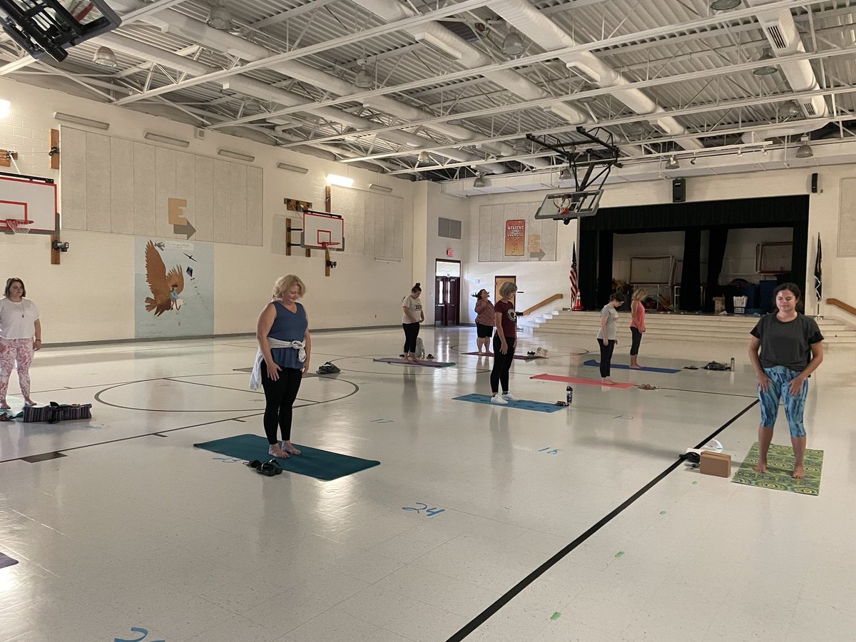 Thanks <a href="/MsBessa3rd/">Ms. Bessa</a> for leading us in yoga this afternoon! Little River is fortunate to have such a talented staff.