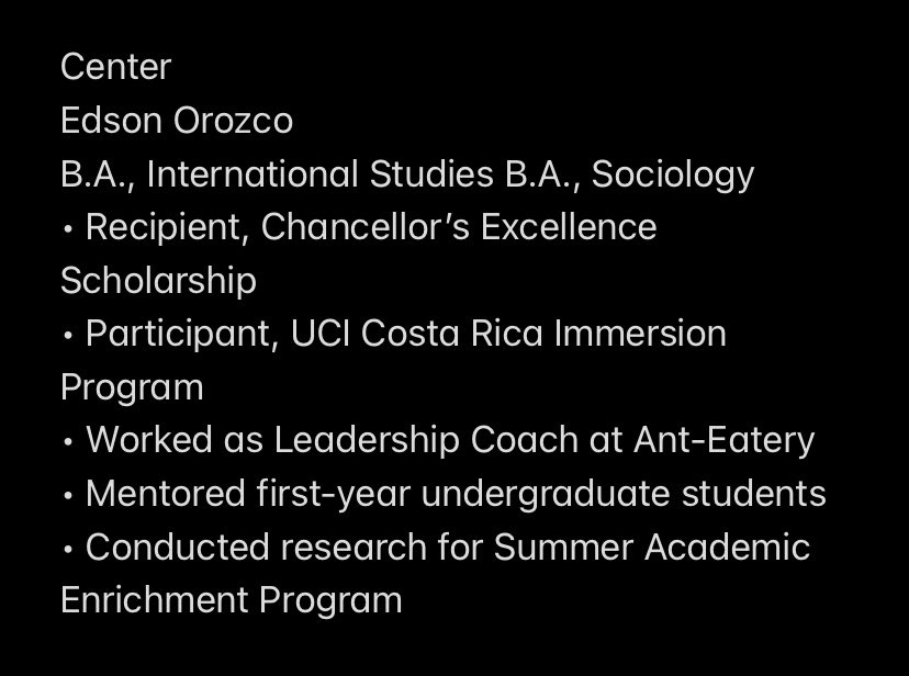 UCISage's tweet photo. On today’s #UCISAGEAlumni we would like to introduce:
•  Devanga Fonseka 
•  Edson Orozco
•  Emily Ha
•  Irma Rivera
•  Gerardo Sanchez

Swipe ➡️ to read more about our scholars! #UCISAGEAlumni #UCISAGEScholars #UCISAGE #ucipride #brilliantfuture #alwaysasager https://t.co/KYWt9Z6SSK