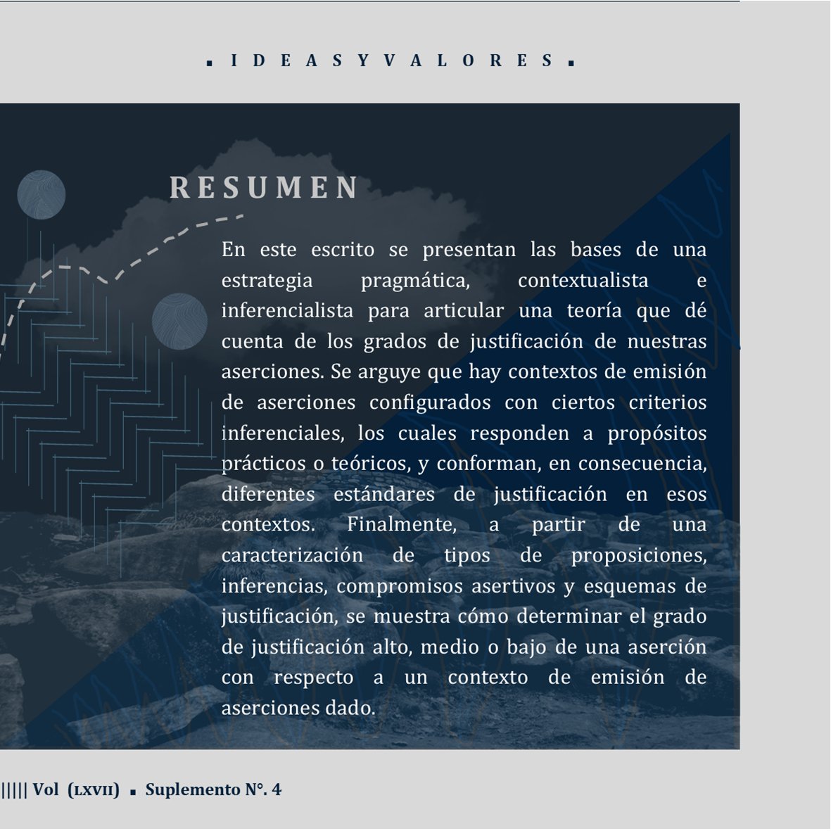 Ideas y Valores tweet media