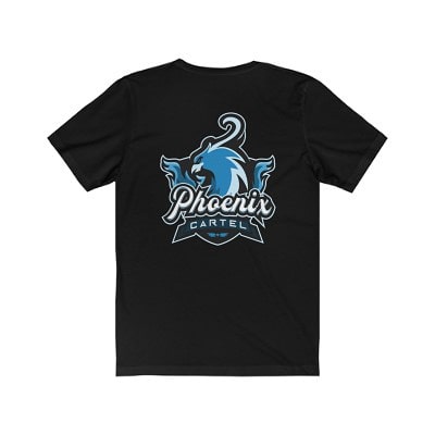 CustomsTrident's tweet image. We made this custom shirt for @Poxxers with his twitch tag on the from and his community stream team @Phoenix_Cartel on the back.

This is an awesome shirt if you ask us.