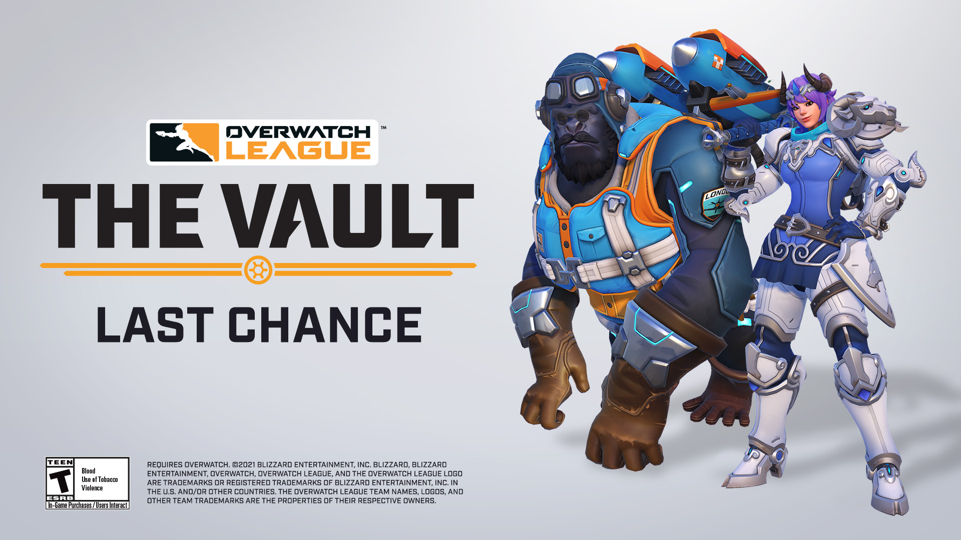 Overwatch League The Vault Is Closing Grab The Goods Before It S Too Late The Vault Filled With Legendary Skins Closes Tomorrow So Pick Them Up While You Can T Co Aslgtc77rd