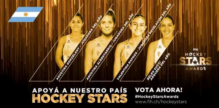 #Hockey 🏑  ¡A votar! Cuatro Leonas están nominadas a los #HockeyStarsAwards 

bit.ly/3mqXxAt
