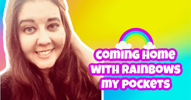 ZOOMAutism's tweet photo. Coming Home with Rainbows in My Pockets | Geek Club Books @gamcintire @geekclubbooks #ActuallyAutistic #selfcare https://t.co/BeCsIbquRm https://t.co/SQSe43eiq8