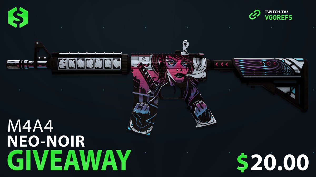 🔥20$ M4A4 Neo-Noir GIVEAWAY🔥

To enter:

-Retweet
-Follow <a href="/VGORefsgg/">VGORefs.gg</a> &amp; <a href="/Zagmania_/">Zagmania</a> 
-Subscribe &amp; Like youtube.com/watch?v=14q-dH… (Show proof) 

⏰Giveaway ends in 72 hours!
#CSGO #CSGOGiveaway