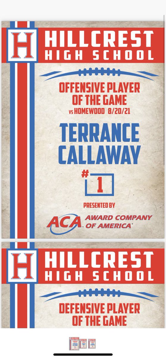 bthomasj26's tweet photo. Come see these three outstanding players receive their awards at Walton’s at “The Hillcrest Huddle” Tuesday night @ 7 pm! @_FootballFriday @guy_3g @HHSPatsFootball @bamafootball @Baseball_Pats @coachbrad10 @hillcrestpats @hhspatssoccer @hillcrestpats @DavidRDuBose1 https://t.co/L9CpbNB9MH