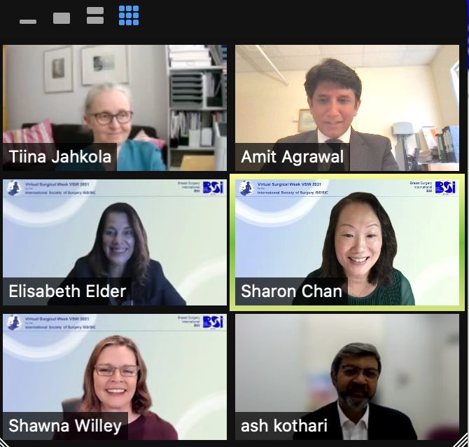 surgery_breast's tweet photo. BSI is proudly participating in Virtual Surgical Week 2021, the first virtual event presented by the International Society of Surgery (ISS/SIC)! https://t.co/6QOBhMZ7Xj