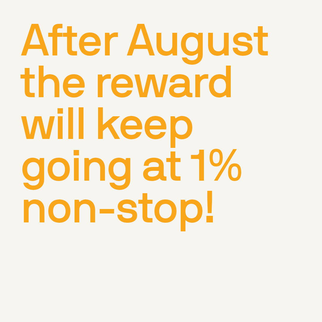 Just because you're late to the party doesn't mean you'll miss out on all the fun. 
 
Refer a friend using your in-app referral link &amp; if they sign up before 11:59pm AEST August 31 you'll get 5% cashback from all your small purchases $10 or less for the whole month of August!