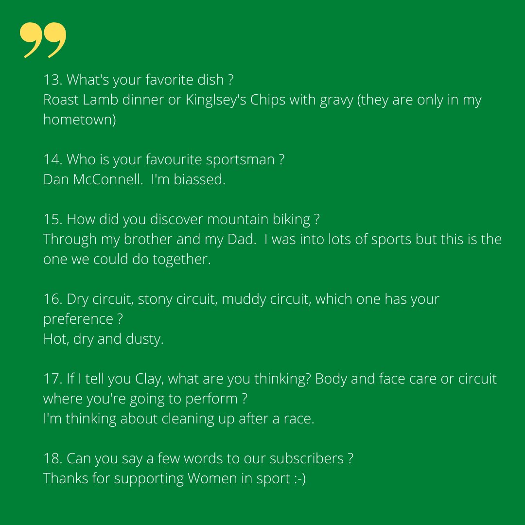 🇬🇧 Currently 3rd in the UCI ranking, she took 3rd place in the Swiss Cup this weekend as part of her preparation for the Val Di Sole worlds. Today we invite you to discover the Australian's champion <a href="/bec_mcconnell/">Bec McConnell</a>

#mtb #MountainBike #CyclismeFeminin #womenscycling #valdisole2021