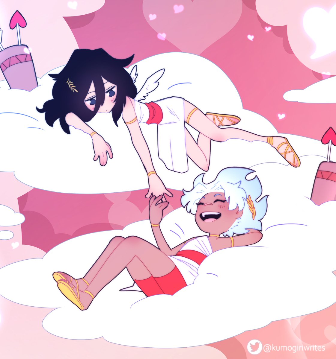 kumogiriwrites's tweet image. what if we don't need an arrow?
#erasercloud #白相 #aizawa #shirakumo