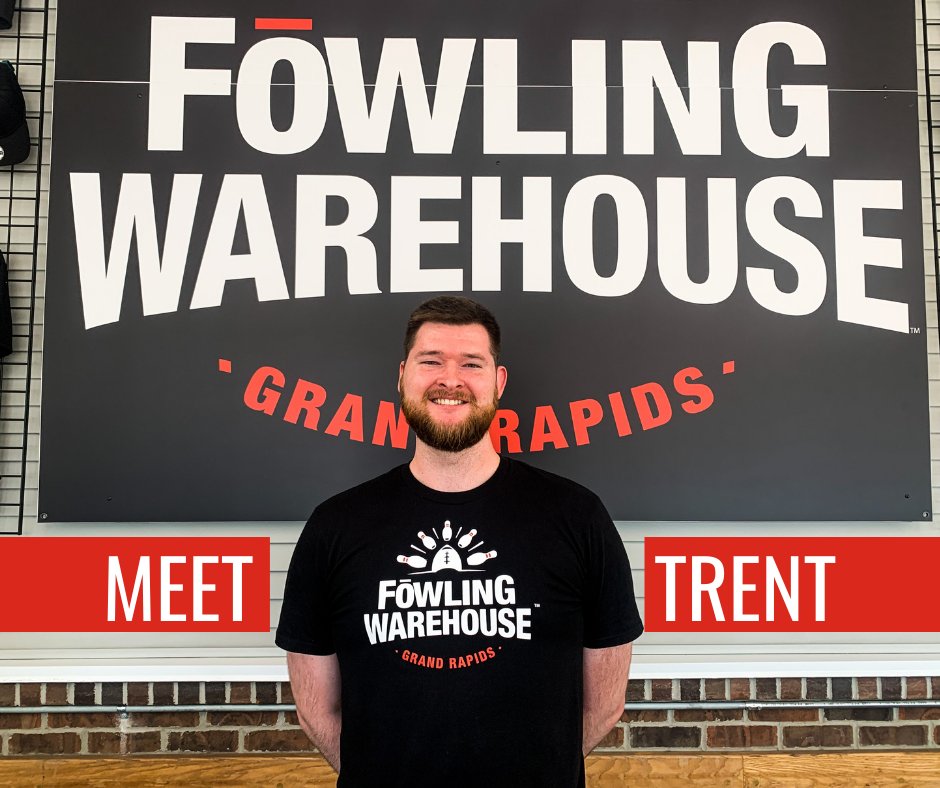 FowlingGR's tweet photo. MEET, TRENT!
Trent began working at Fowling Warehouse Grand Rapids 2 months ago! You can spot Trent at our front desk or up in the offices working within marketing! 
-
He also enjoys sipping on a rum and coke, Mexican food, and jamming out to Dirty Heads! https://t.co/4wwRpRsX81