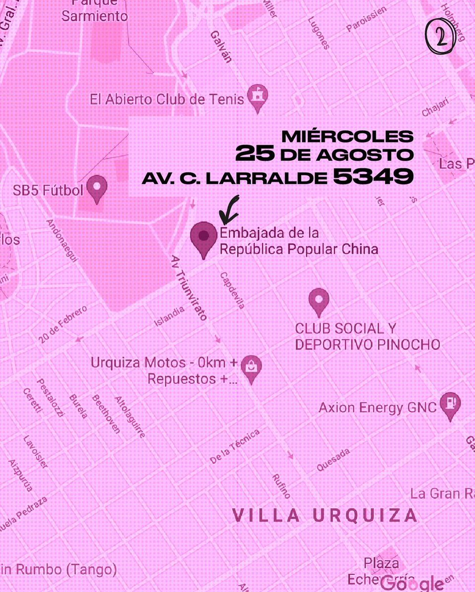 somosvoicot's tweet image. #NoAlAcuerdoPorcinoConChina Nos vemos este miércoles a las 14hs en la Embajada de China 💪
📍Av. Crisologo Larralde 5349