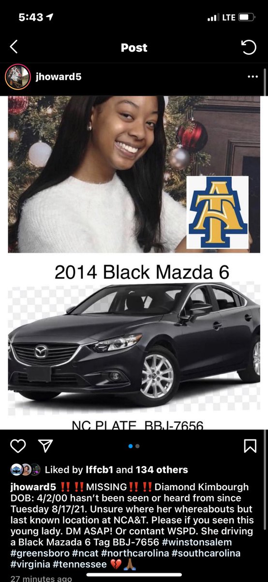 Thereal_Teenie's tweet photo. Someone please find her!!!! Retweet a like something #NCAT https://t.co/2yxESVcTcy