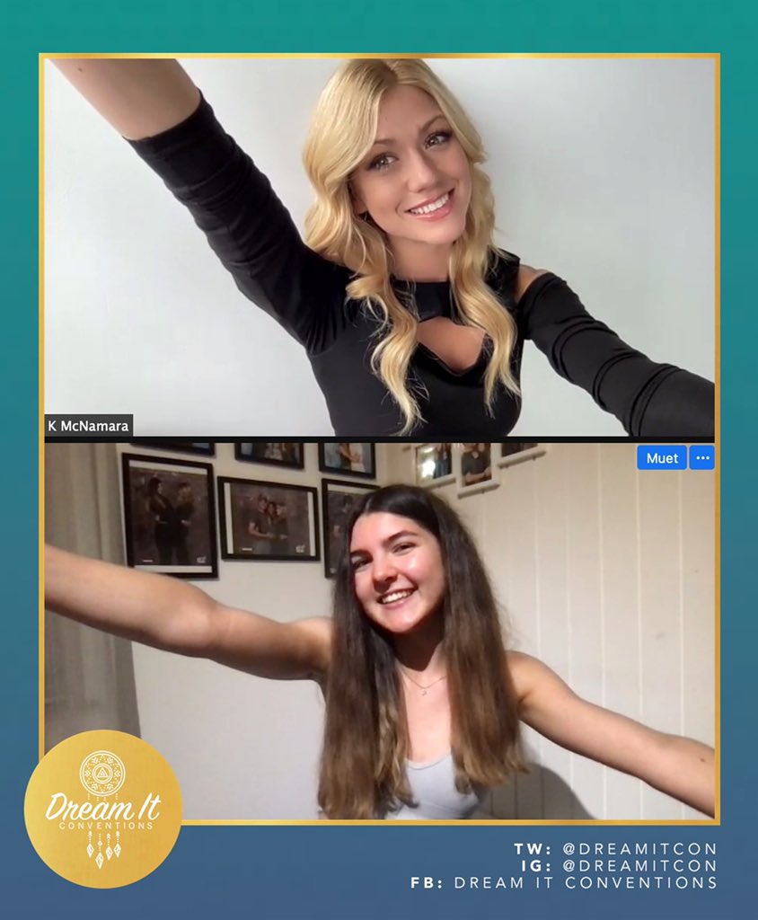alinaxkat's tweet photo. Forever grateful for @DreamitCon to have the opportunity to talk to @Kat_McNamara 🥺🙏🏼 she’s the best🤍 https://t.co/oph0IyVkh0
