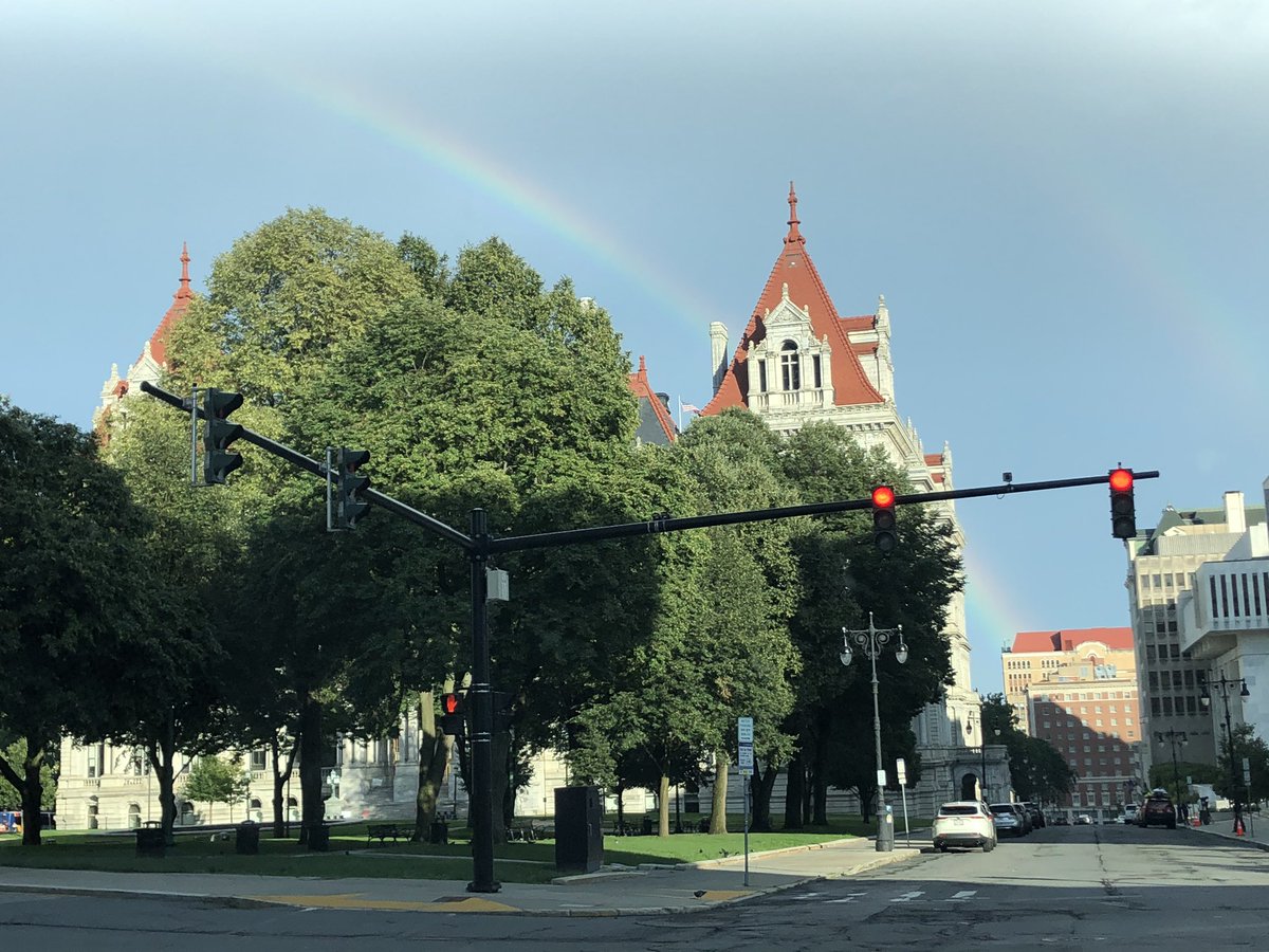 Albany is ready @ltgovhochulny 🌈🎉