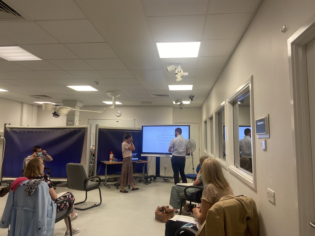 juliesyme's tweet photo. Wow pharmacy simstart course today at a new@level #primarycaresim @smccolgan_smith @scotsimcentre @laura perfect first day back from annual leave. https://t.co/OAvMu50Awn
