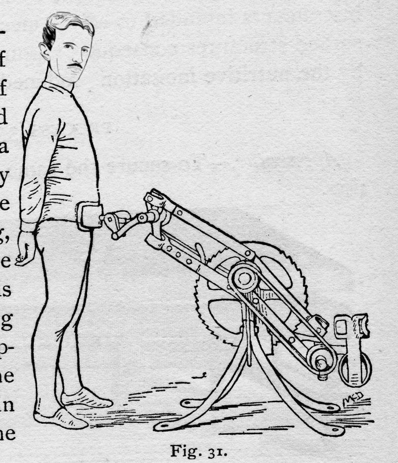 did u know that Nikola #Tesla invented (and eventually married) a steam-powered f*ck machine???? well, he did. he unveiled it at the 1893 World’s Columbian Exposition in Chicago (in Alternate Reality 00043995) to a horrified but enraptured crowd