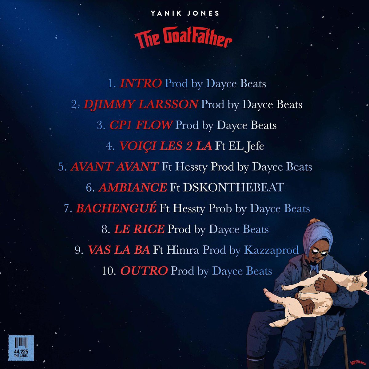 #TheGoatfather Album out 24/08/21