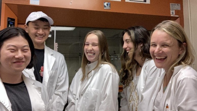 We *tried* to take a serious group photo... Hopefully we are better at science.  :) #BetterTogether