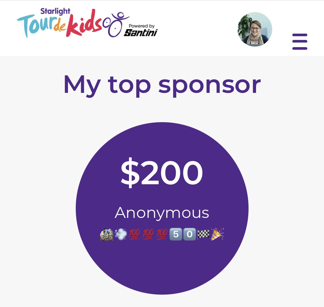 Wow, y’all work fast! Thank you to everyone who has donated so far. Goal updated to 350km!

And special thanks to the anonymous donor who pushed the total well over the goal!