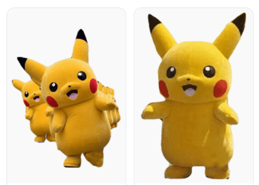 Pikachu Mascot Costume, Adult Pikachu Costume