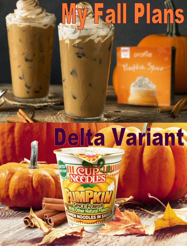 SwtSthrnSavings's tweet image. For all those Pumpkin Spice Lovers! #PumpkinSpice #MyFallPlans #DeltaVariant