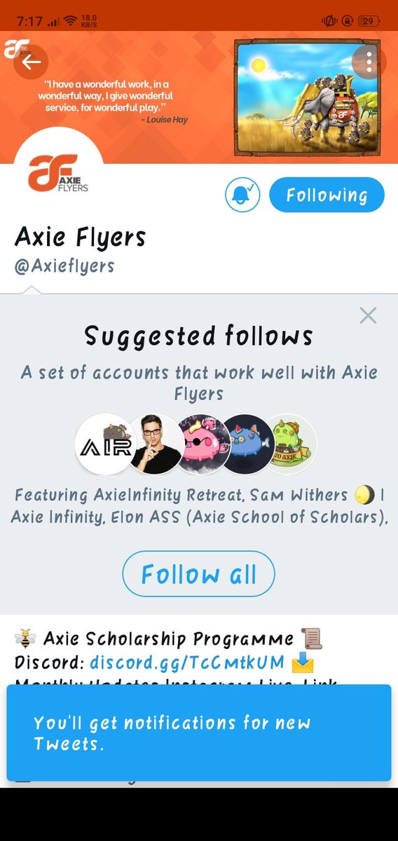 PhilipMuele's tweet photo. @Axieflyers Donee , hoping for the best https://t.co/9URtdxMwde