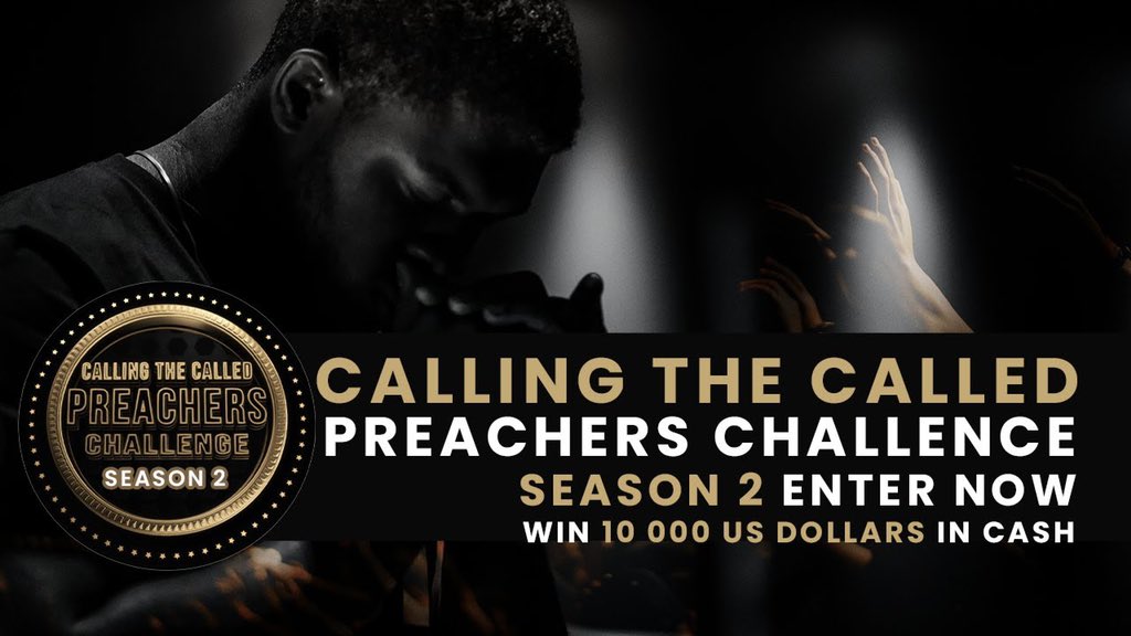 #Ad Here's s chance to win some dollars, ka'ching! South African television show focusing on uncovering talented preachers is back! #CallingTheCalled #PreachersChallenge youtu.be/X4yAkfeL9D8