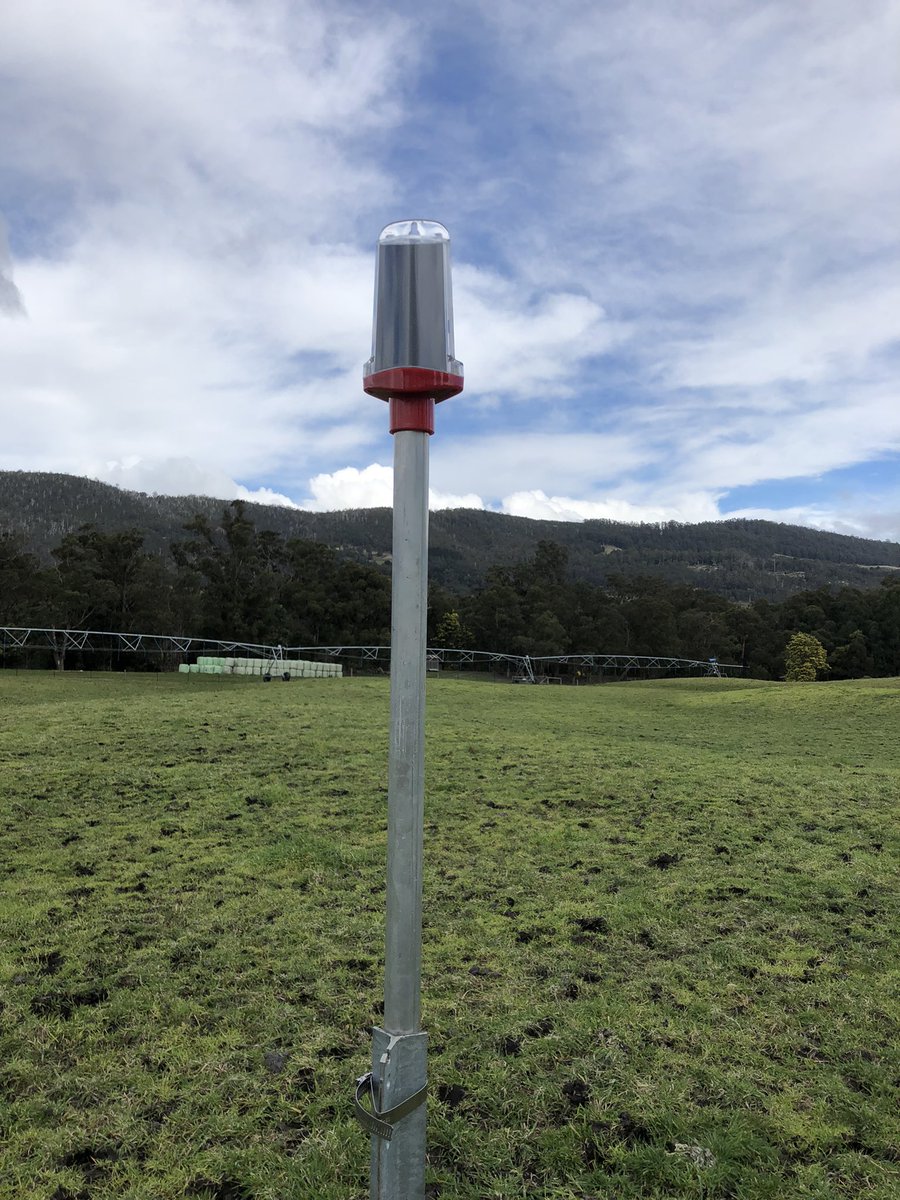 @Serve_Ag <a href="/GreenBrain_AG/">GreenBrain.ag</a>  Installed in Southern Tas yesterday, Green Brain cellular Loggers paired with 80cm Enviro Probes soil moisture and temperature
