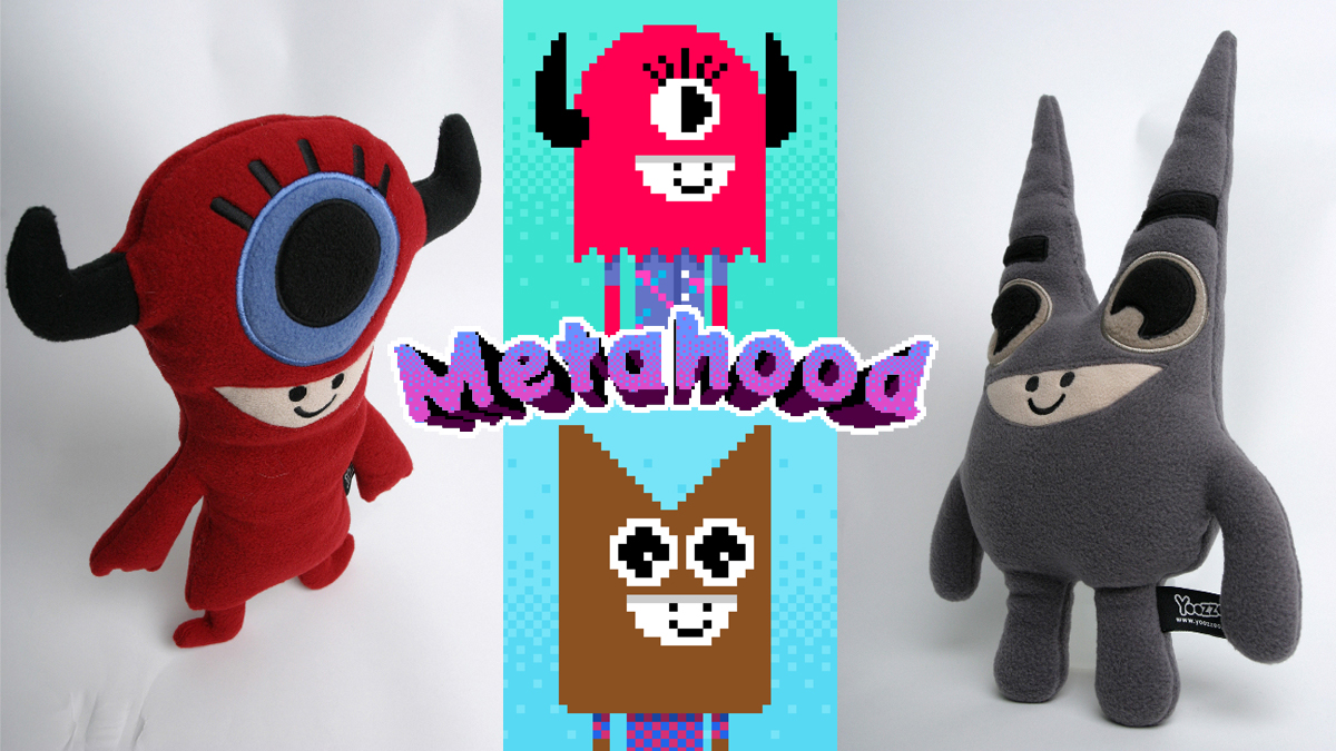 #NFT and #plushies. Check out the #Metahood project on <a href="/opensea/">OpenSea</a>. The first 18 collectibles come with an exclusive plushie. 
yoozoo.nz/metahood
opensea.io/collection/met…
<a href="/NFT_Promo/">NFTSHARER</a> 
#NFTs #nftcollector #NFTCommunity #nftinvestor #nftart #NFTArtists #NFTCollectors