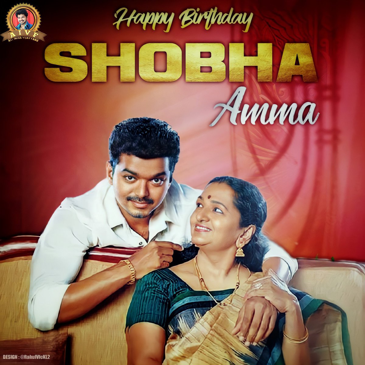 Parkpete11's tweet photo. Sending Heartly Birthday Wishes To Shobha Amma ❤️Live Long And Stay Healthy Ma ❤️
#HBDShobaAmma
#Beast #Master @actorvijay https://t.co/VyycqZc8JE