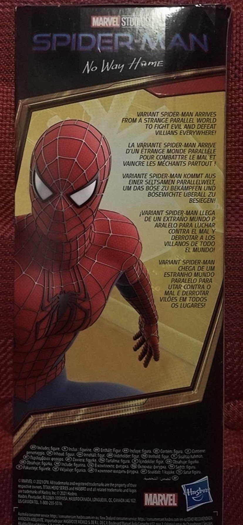 Samuel Corea maquinilla de afeitar Marvel Chile | News 💥 on Twitter: "Un nuevo juguete de Hasbro se ha  liberado con el traje #Spidey de Tobey Maguire, el cual se ha etiquetado  como "Variant Spider-Man" para #NoWayHome.