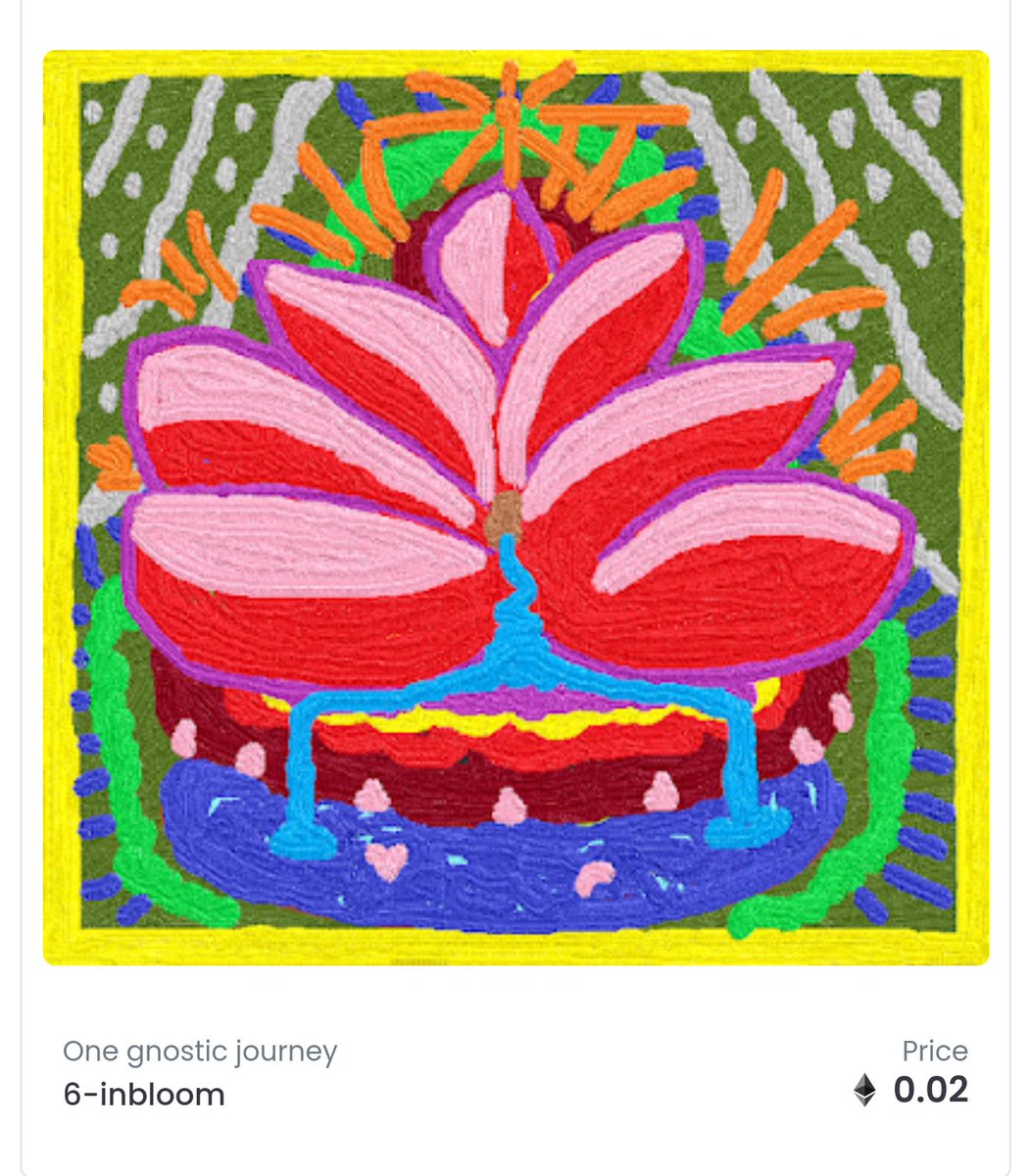 "In Bloom". 
A part of my collection titled:
 " A gnostic journey". 
I guess it's the first time i show this flower here.
1/1 #NFT 
Available in opensea.io/juan_sagan
#NFTCommunity 
#artshare 
#NFTartist 
#NFTdrop