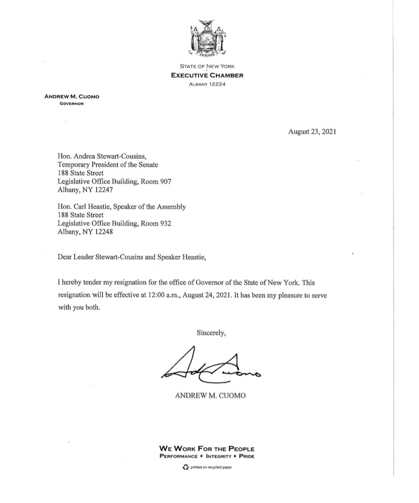 Nick Reisman On Twitter Gov Cuomo S Resignation Letter Https T Co 63jjedfdyv Twitter Nick Reisman On Twitter Gov Cuomo S Resignation Letter Https T Co 63jjedfdyv Twitter