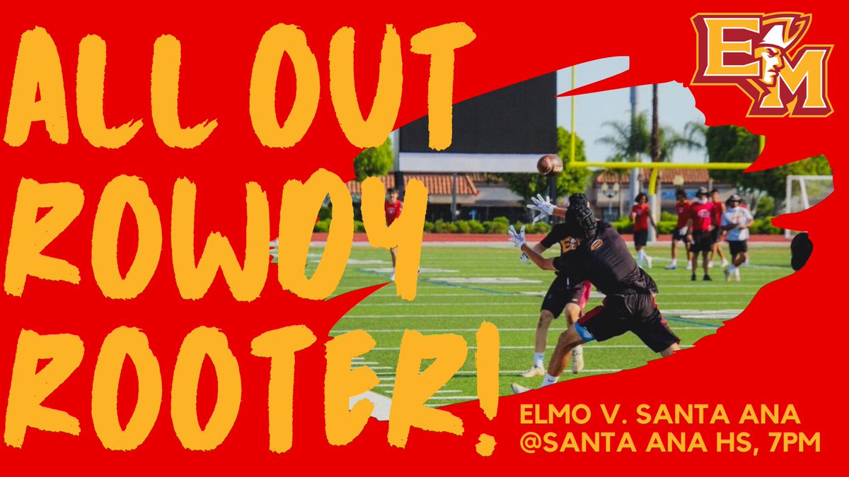 Return of the Traveling Student Section!! 💪💪 Gear up in Rowdy Rooter attire + prepare yourselves to cheer your LOUDEST AND ROWDIEST @ the first official game of the season #DominateTheDay. Let’s show <a href="/StudentSectRep/">The Student Section Report</a> and <a href="/MAlvarez02/">Manny Alvarez</a>  who’s in the house ❤️💛👏🏈📣