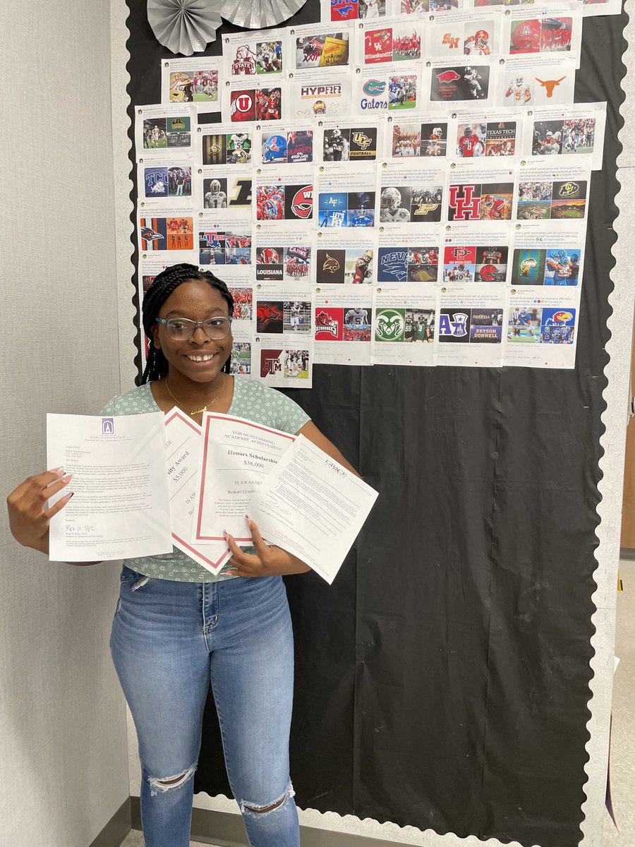 Tyler Legacy AVID (@tylerlegacyavid) on Twitter photo Congratulations Brakari on your acceptances and $41,000 in scholarship offers!! Great start to Sr year! <a href="/TLRedRaiders/">Tyler Legacy High School</a> <a href="/tylerisdAVID/">Tyler ISD AVID</a> @BDePalermo <a href="/MarlisHavard/">Marlis Havard</a> <a href="/UMHB/">Mary Hardin-Baylor</a> <a href="/grace/">Grace</a> college Congratulations Brakari on your acceptances and $41,000 in scholarship offers!! Great start to Sr year! <a href="/TLRedRaiders/">Tyler Legacy High School</a> <a href="/tylerisdAVID/">Tyler ISD AVID</a> @BDePalermo <a href="/MarlisHavard/">Marlis Havard</a> <a href="/UMHB/">Mary Hardin-Baylor</a> <a href="/grace/">Grace</a> college