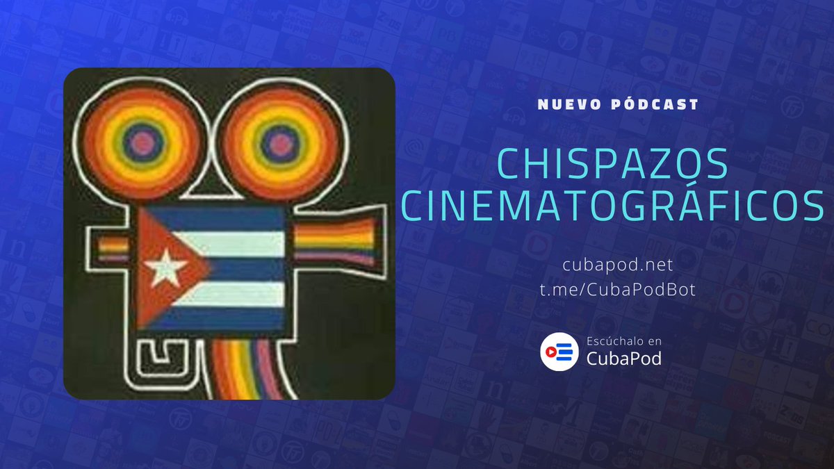 ✨ Nuevo pódcast ✨

En un viaje bien rápido y mágico por el planetario cinematográfico, en este pódcast se dan a conocer detalles y sugerencias, de cuánto se exhibe en las plataformas y canales de Internet.

👉 cubapod.net/chispazos-cine…
🎙️ <a href="/Radiometrohaba1/">Radio Metropolitana Cuba</a>
