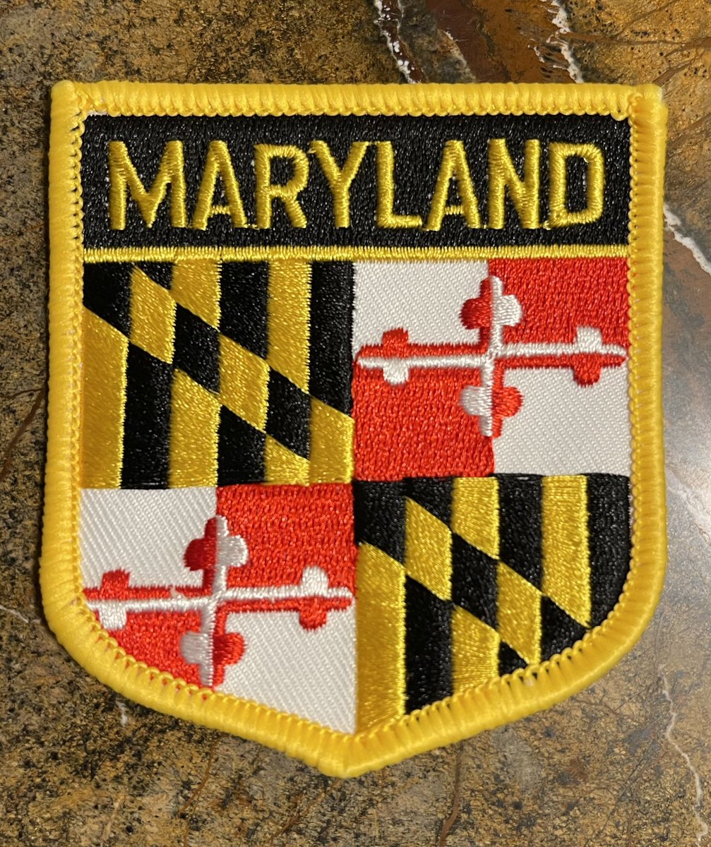 Excited to be #BackToBaltimore to @PGDx_ headquarters this week. My @Uber driver even gifted me a #Maryland patch to adorn my backpack during my ride from BWI.  What a lovely and surprising gesture welcoming me to town 👋 #itsthelittlethings #mademyday #welcomewagon #statepride