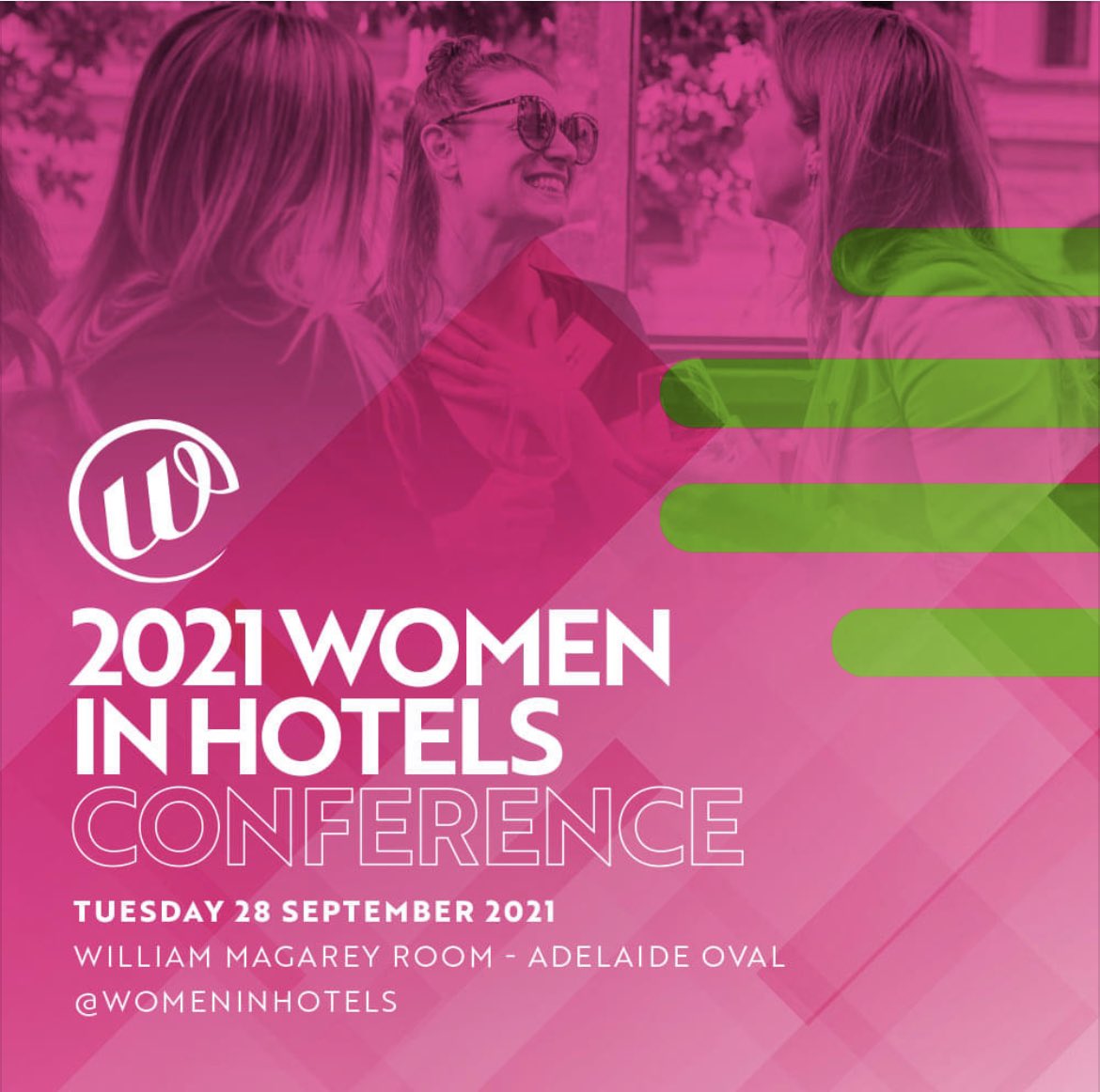 EMBRACE | EVOLVE | CHALLENGE | LEAD
2021 WOMEN IN HOTELS CONFERENCE
TUESDAY 28 SEPTEMBER 2021 - ADELAIDE OVAL
The AHA|SA announces the official program for the 2021 Women in Hotels Conference – celebrating 27 years of the Women in Hotels network in SA. 
ahasa.com.au/__files/f/6208…