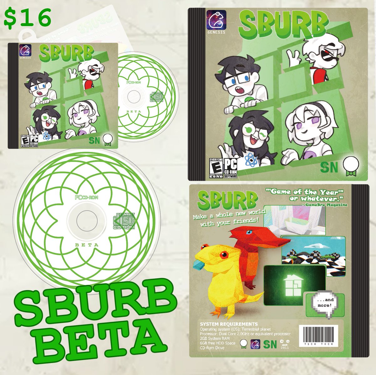 ozmodai's tweet photo. [CD CHARM PREORDER WEEK]
if you want your own little copy of sburb (or sgrub!) to take with you, preorder a charm sometime this week! comes in three diff universes or collect the boxset for all three. link in the next tweet! https://t.co/wiDWgvJCI9